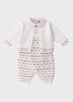 Completo nascita Neonata Rosa EK5131/R by MARLU'