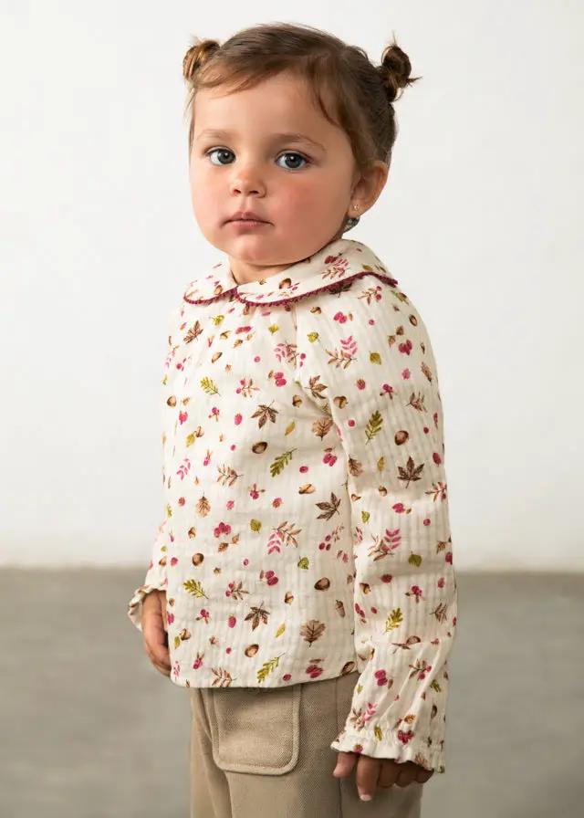 Blusa texture Bimba Ecru 2115/29 by MAYORAL