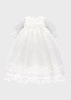 Abito Cerimonia Bimba Bianco EV300ML by MARLU'