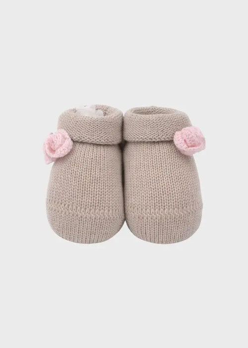 Babbucce Neonata Tortora 763 by BABY LORD