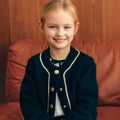 Giacca Bimba Nero 5843/8 by ABEL & LULA