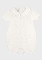 Pagliaccetto Bimbo Bianco TRECCE 351 by BABY LORD