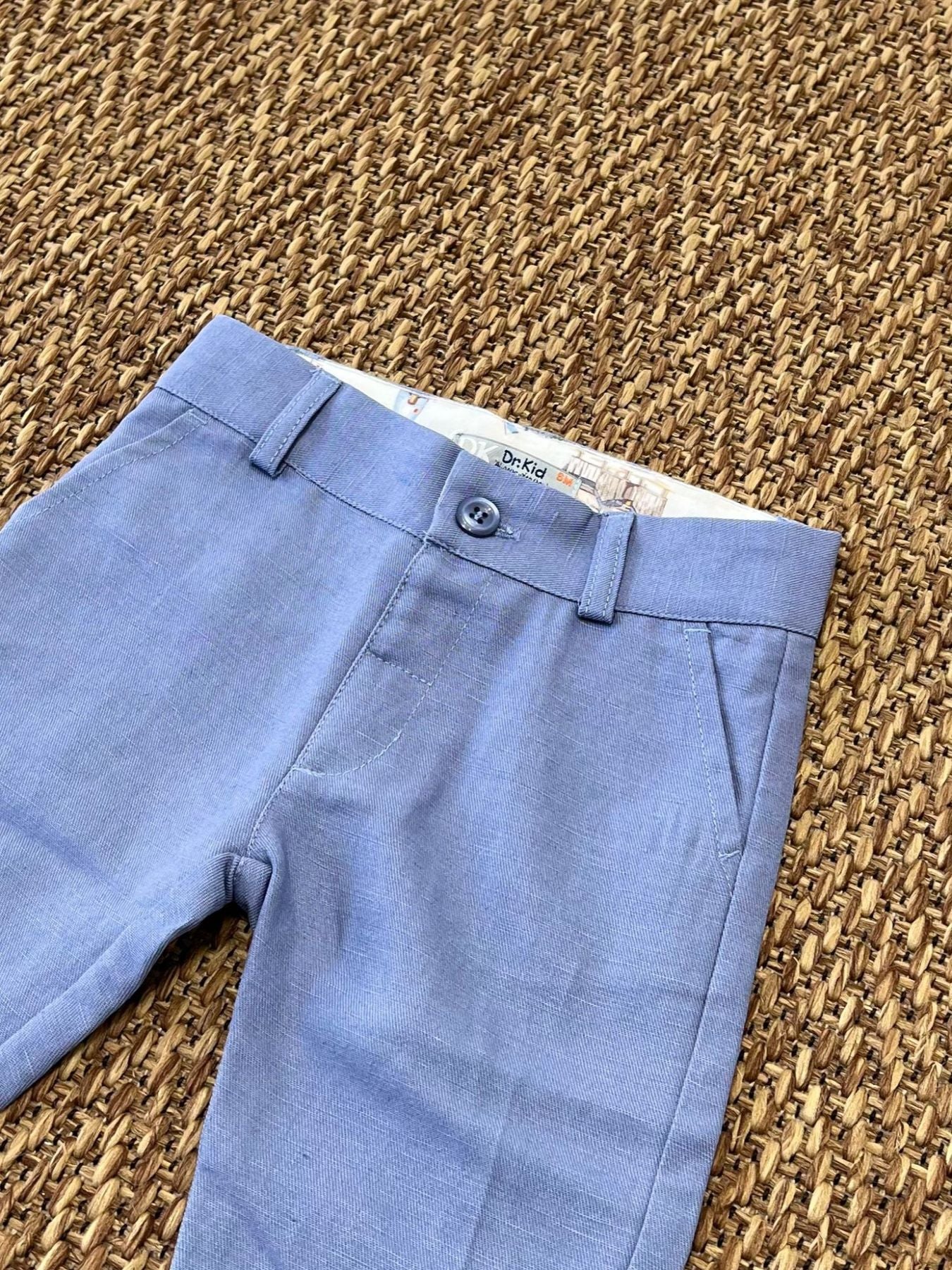 Pantaloni Bimbo AZZURRO DK559/PV24 -  NANU' BABY