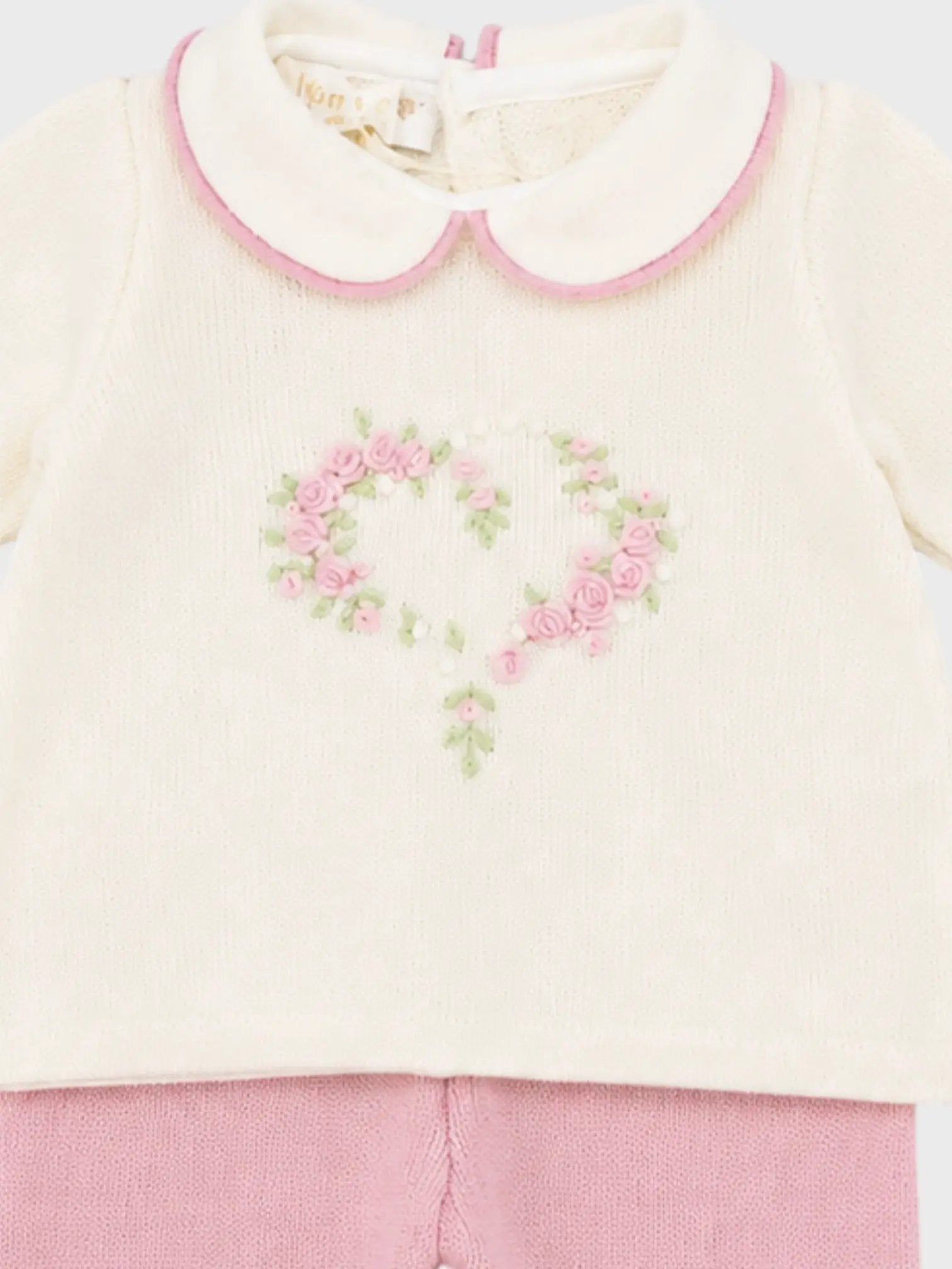 Completo nascita Neonata Bianco 8198 by BIMBALO'