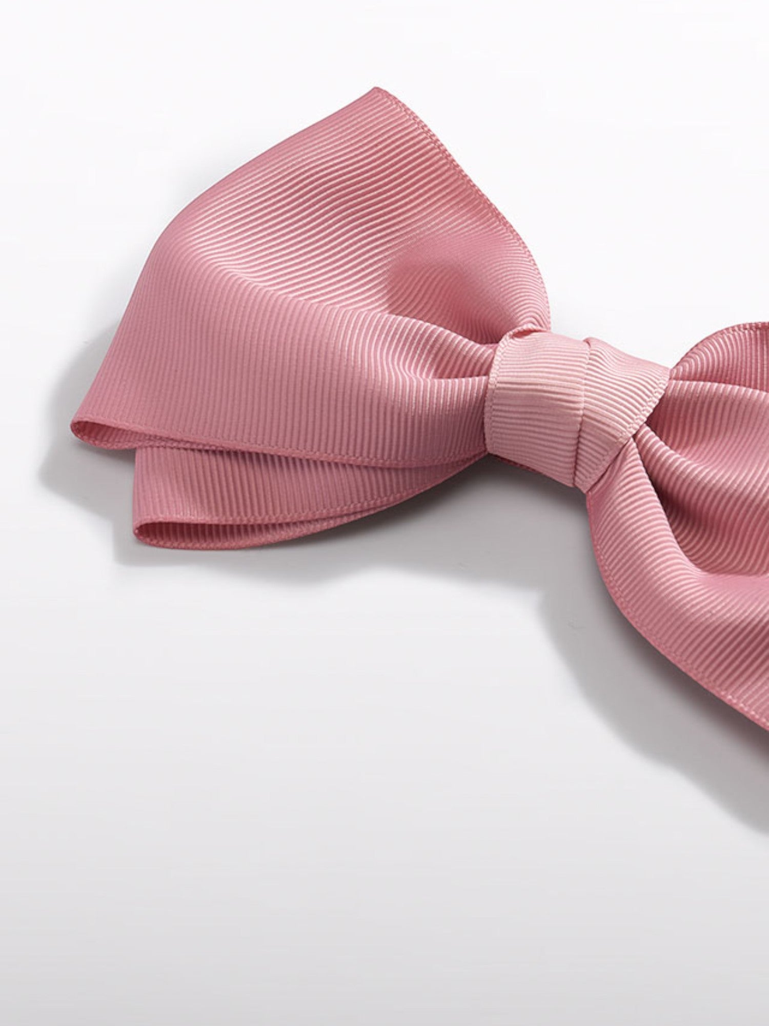 Fermaglio fiocco doppio  ROSA 5440 /69 -  NANU' BABY