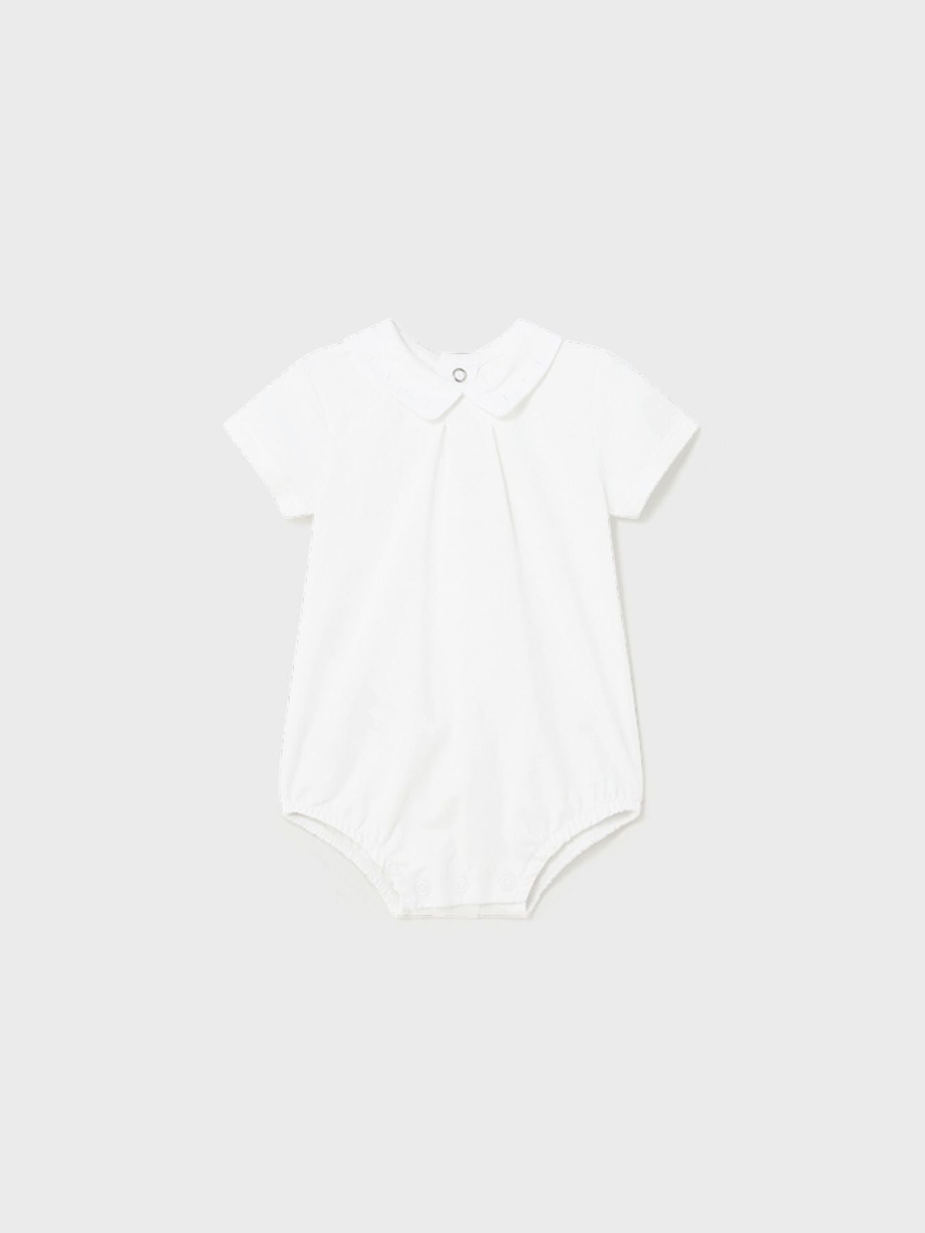 Body con colletto Bimbo BIANCO 1717 -  NANU' BABY