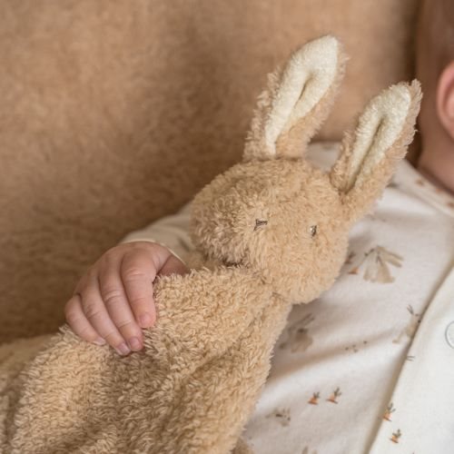 Doudou coccole Baby Bunny  BEIGE LD8855 -  NANU' BABY