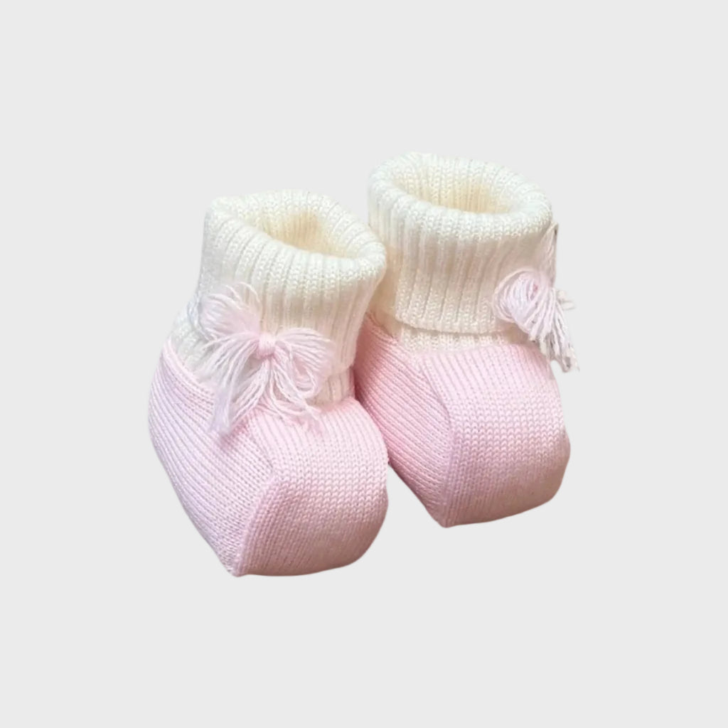 Babbucce Neonata Rosa 7778 Teddy by BIMBALO'