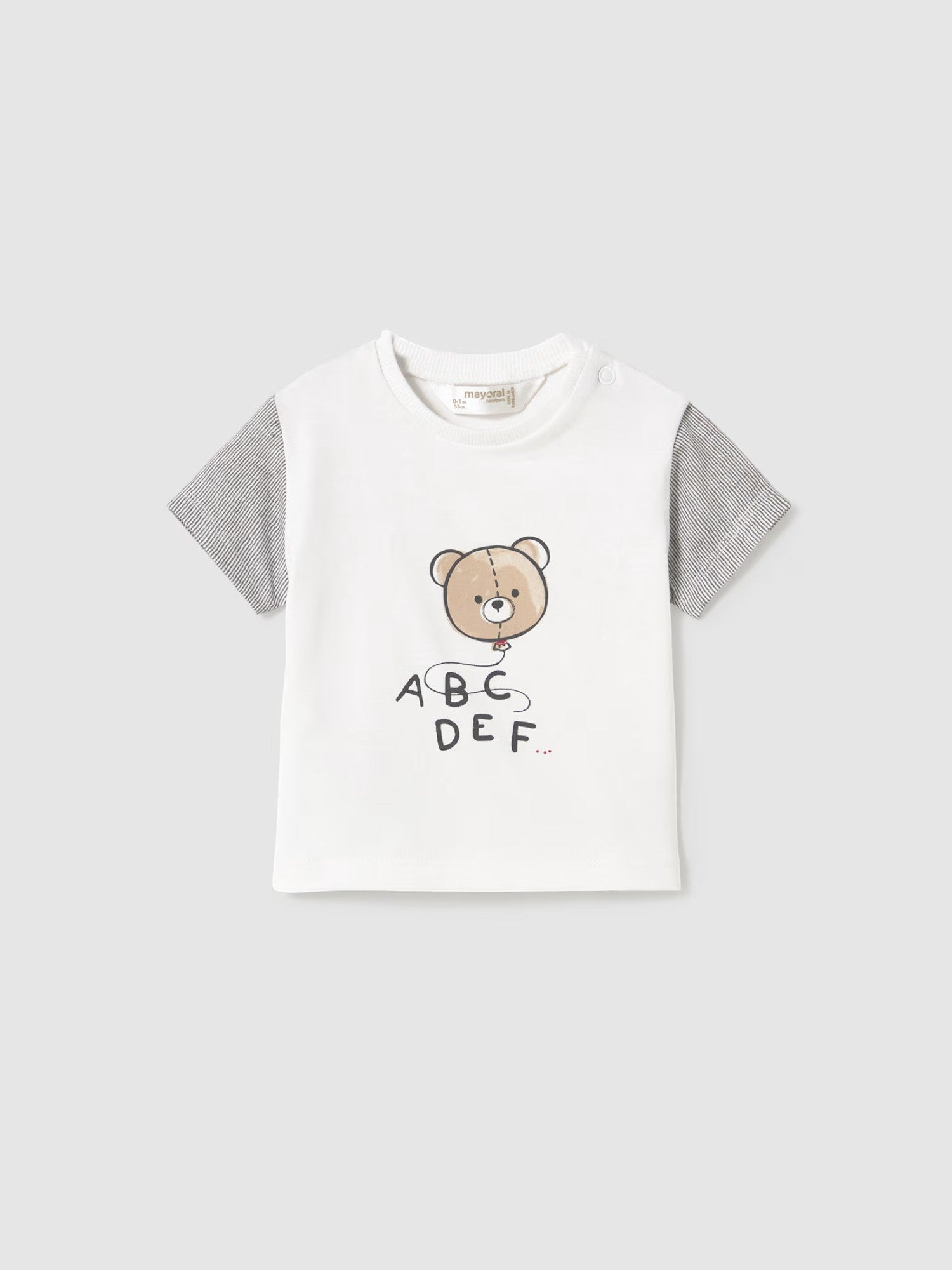 Maglia manica corta Bimbo BIANCO 1037 /B -  NANU' BABY
