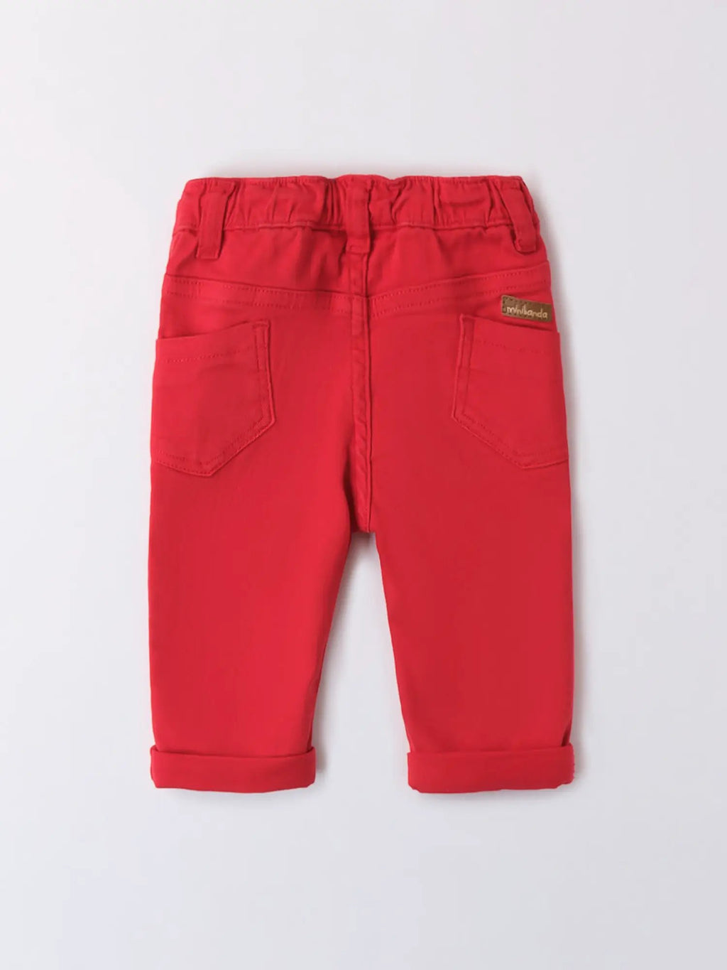 Pantaloni Bimbo Rosso 3B626/2251 by MINIBANDA