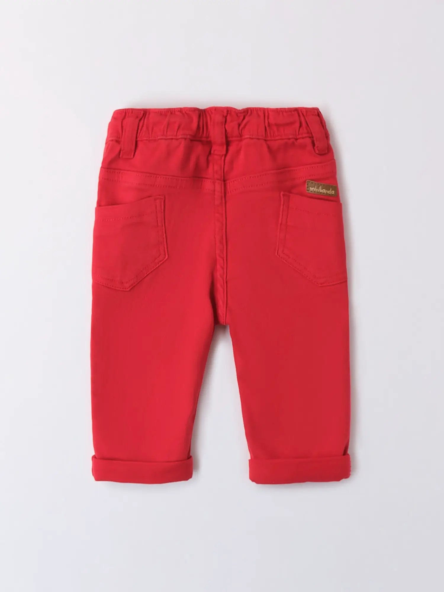 Pantaloni Bimbo Rosso 3B626/2251 by MINIBANDA