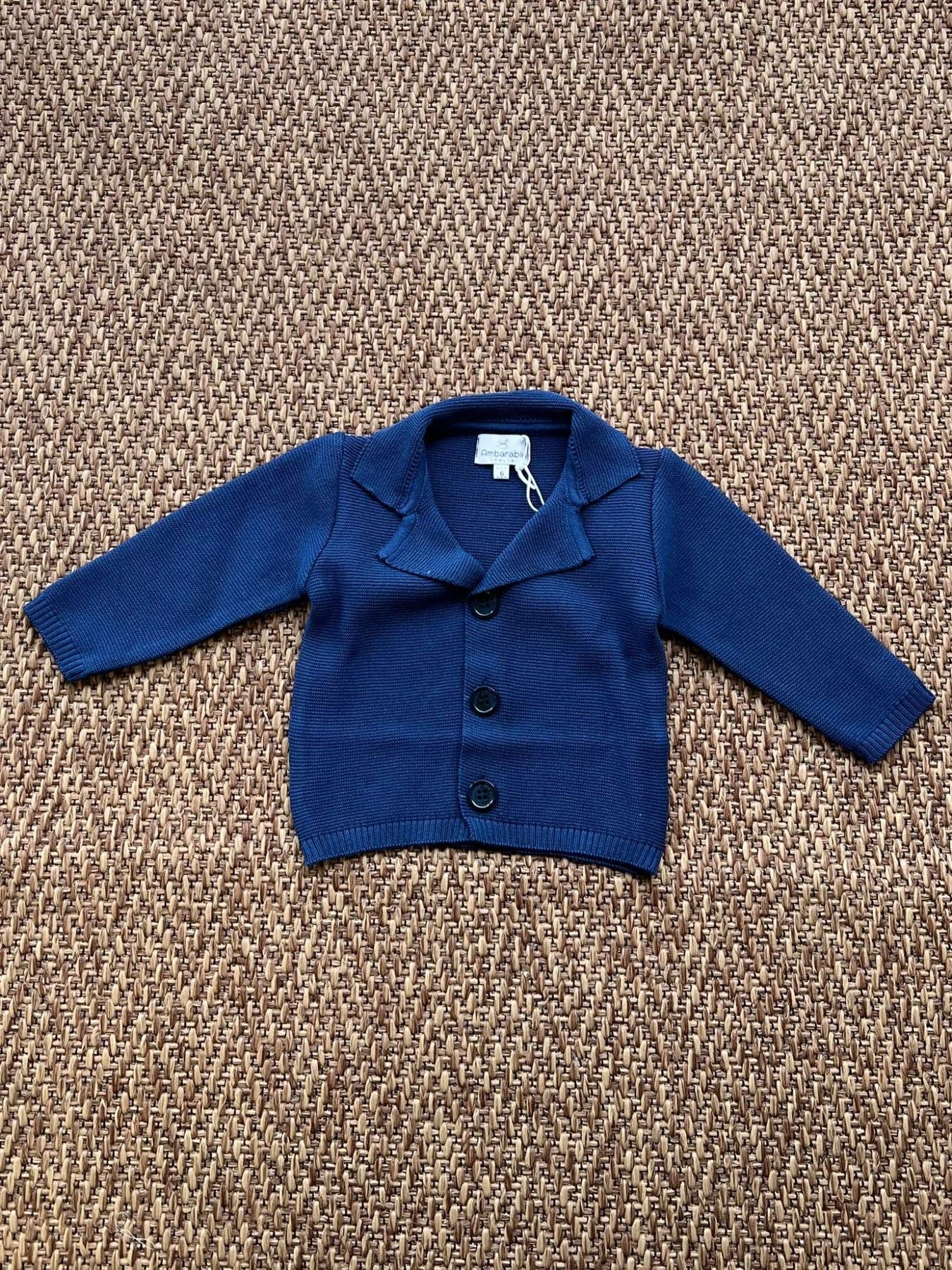 GIACCA C/ COLLO Bimbo BLU FMM37253/B -  NANU' BABY