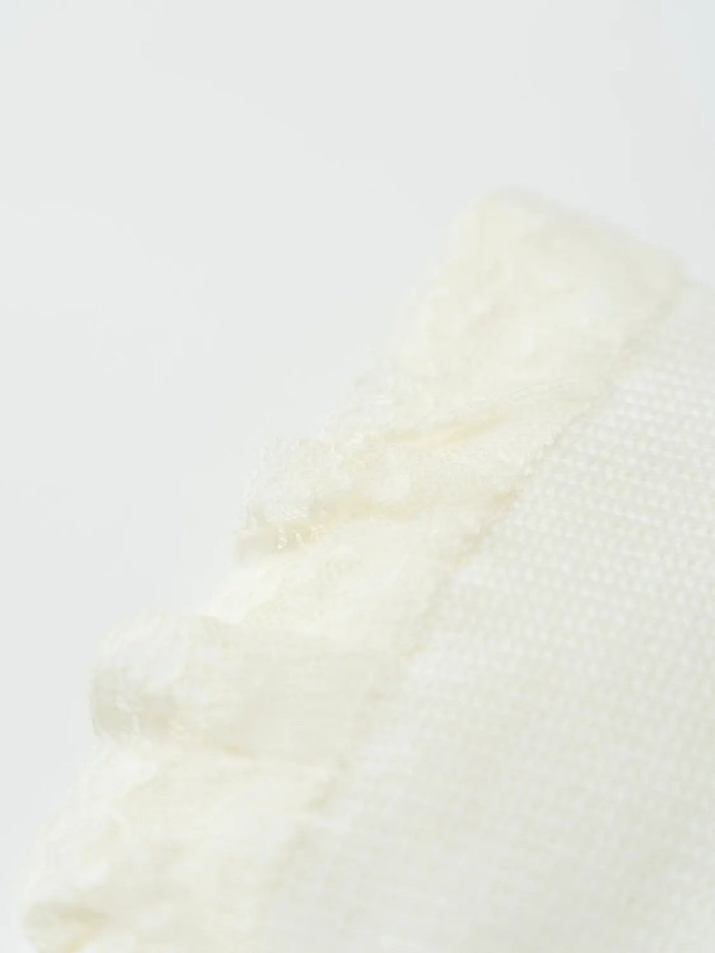 Cuffia Neonata Panna CLAUDIA/CU by PICCOLA GIUGGIOLA