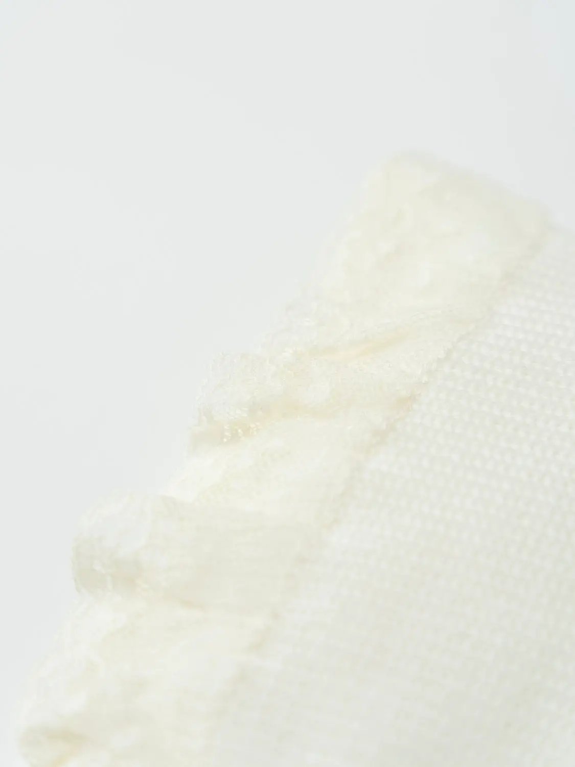 Cuffia Neonata Panna CLAUDIA/CU by PICCOLA GIUGGIOLA