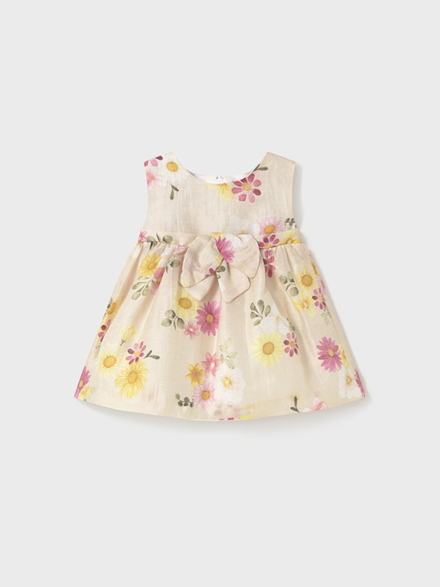 Abito cerimonia  stampa Bimba GIALLO 1863 /G -  NANU' BABY