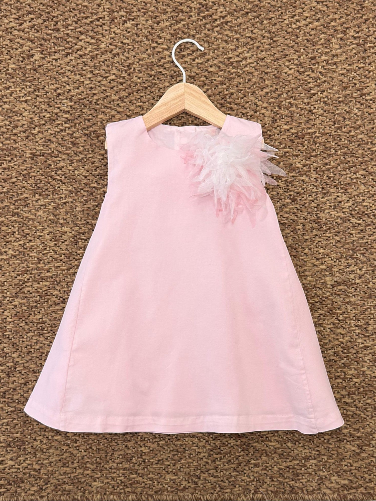 Abito Tessuto Bimba ROSA M31223/560 -  NANU' BABY
