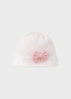 Cuffia Neonata Bianco FIOCCO 681 by BABY LORD