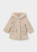 Cappotto Bimba Avorio 2436/82 by MAYORAL