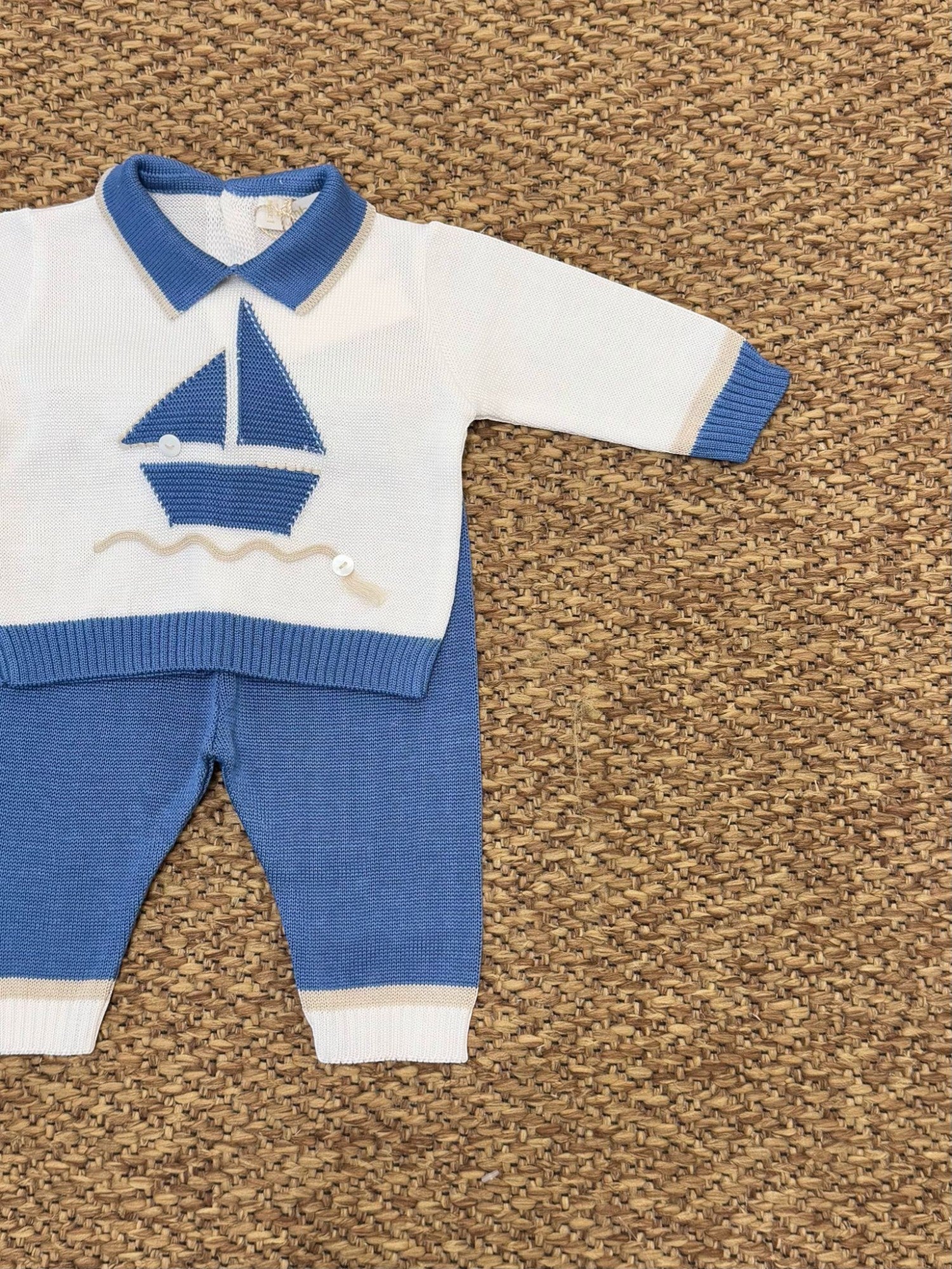 Completo nascita Neonato AZZURRO 7619/A -  NANU' BABY