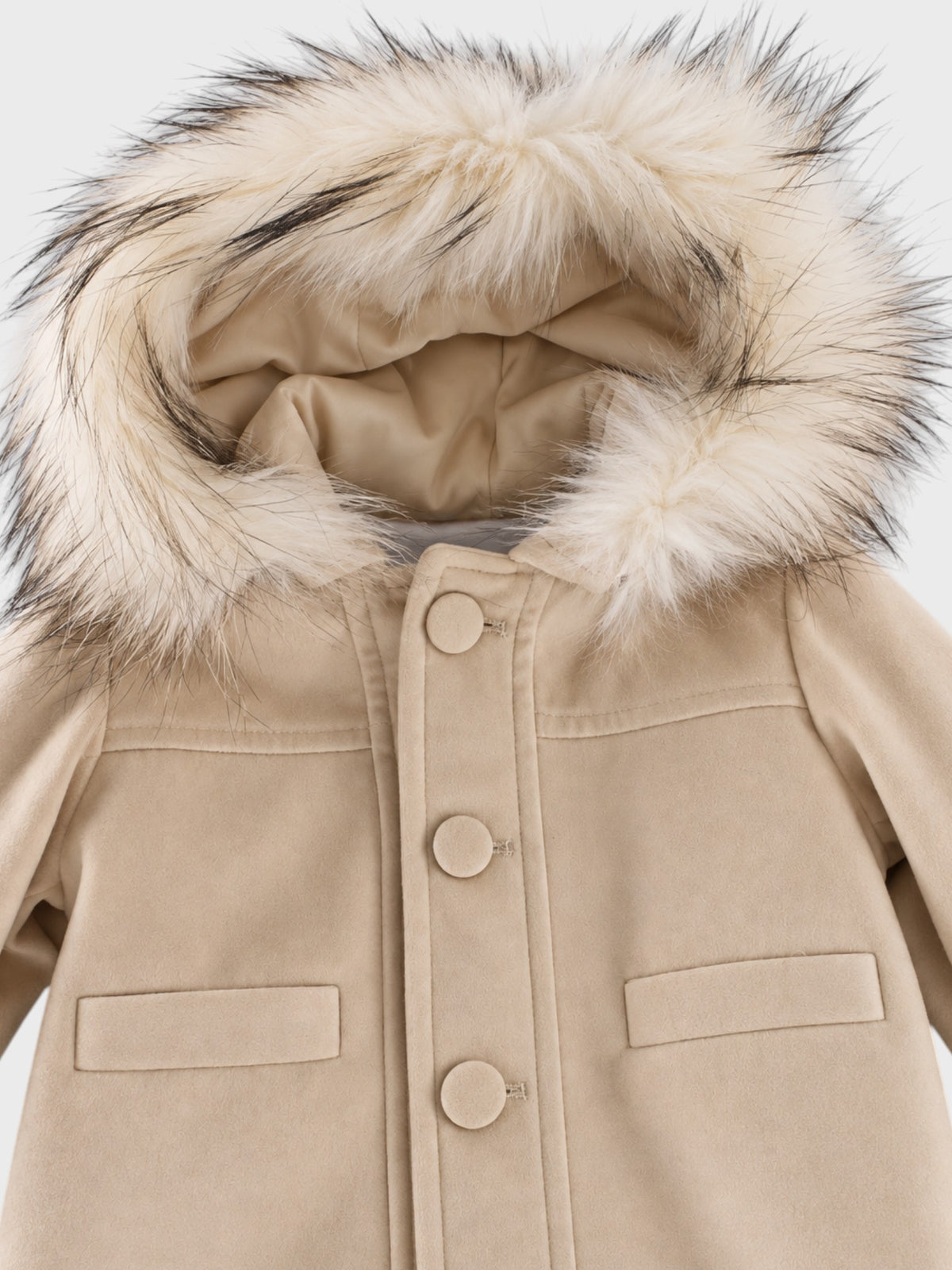 Cappotto Bimbo Beige ECP9148I