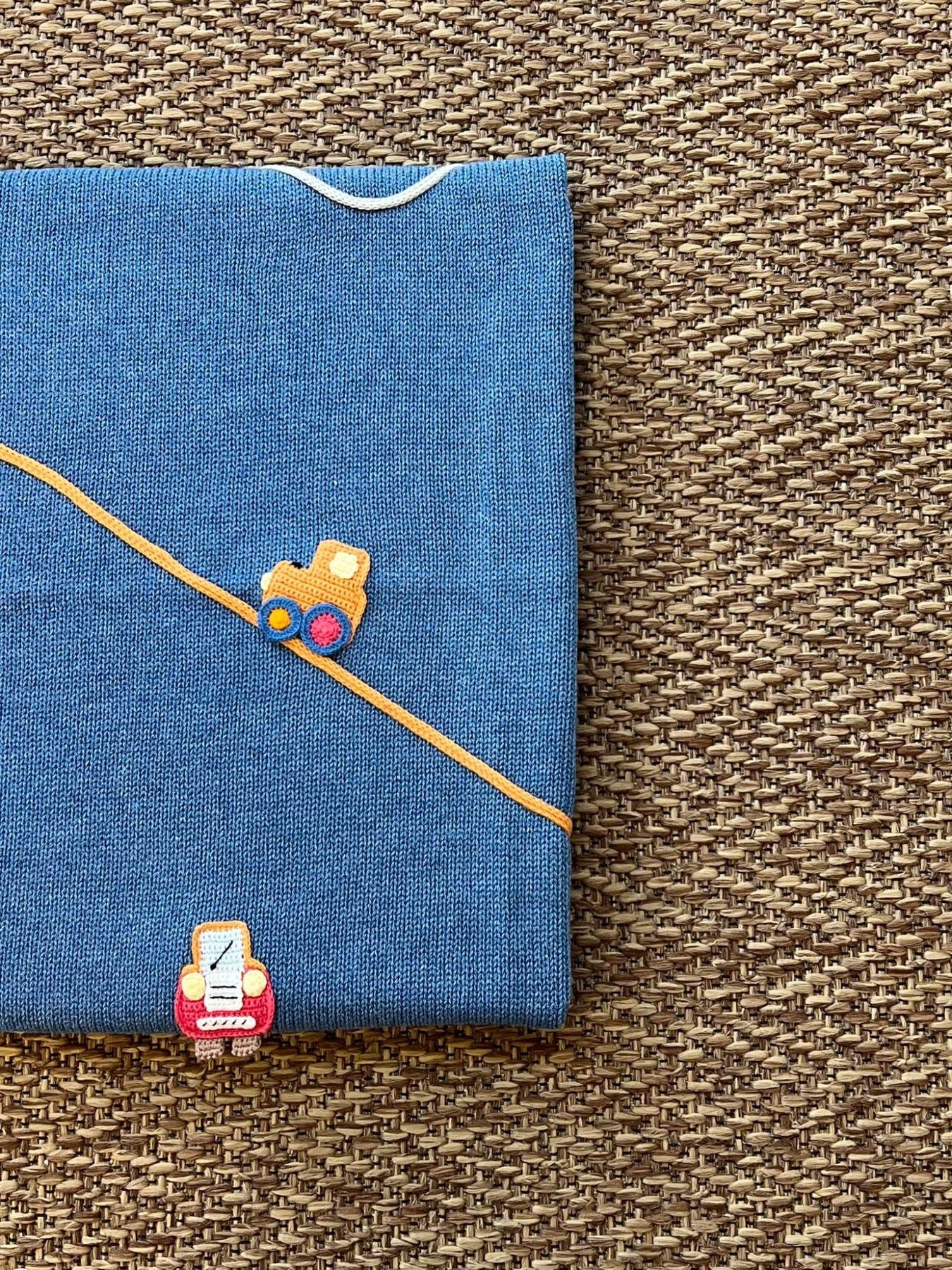 Coperta Neonato BLU CETIN/CO -  NANU' BABY
