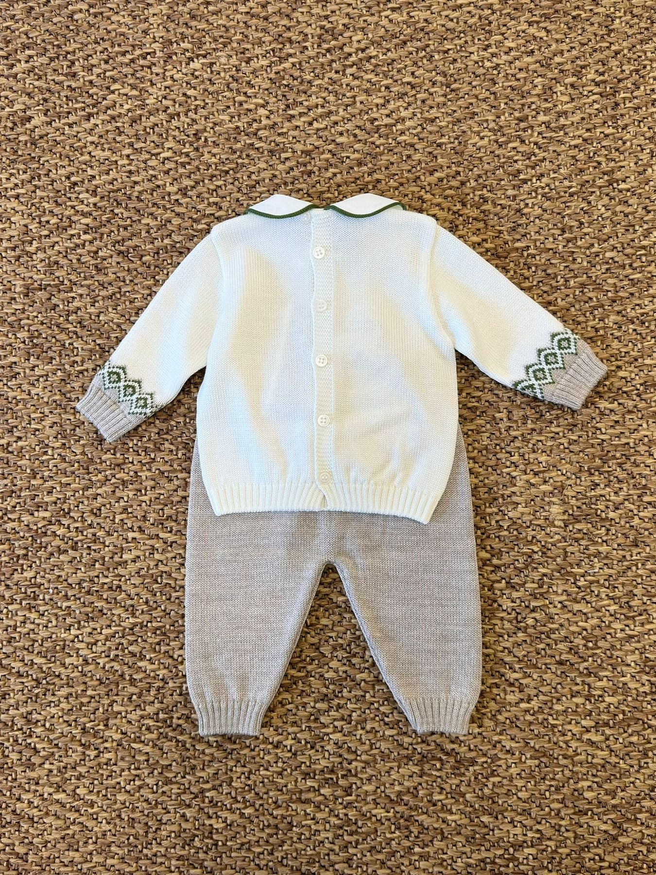 Completo nascita Orsetto Neonato VANIGLIA IB5150/V -  NANU' BABY