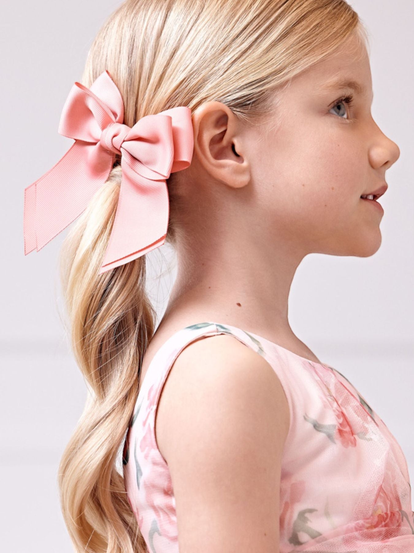 Fermaglio gross grain  ROSA 5412/B -  NANU' BABY