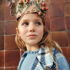 Cappotto Bimba Cielo 5845/4 by ABEL & LULA