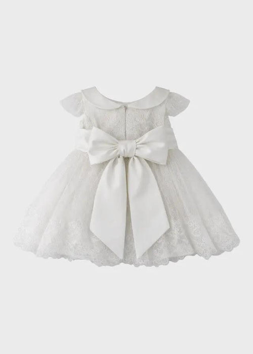 Abito Cerimonia Bimba Bianco FB082 by FLO' SARTORIA ITALIANA