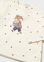 T-shirt Bimba Ecru 2086/95 by MAYORAL