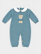 Tutina Neonato Verde ORSETTO 334/E by BABY LORD