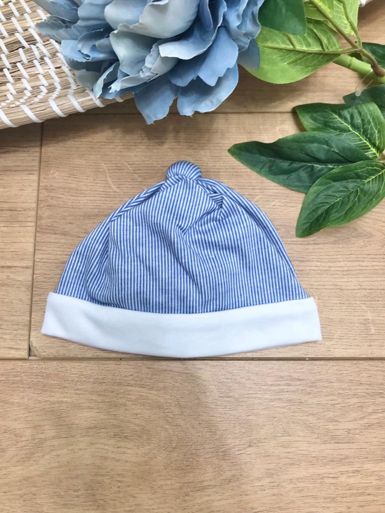Cuffia Neonato BIANCO RE22543-67 -  NANU' BABY