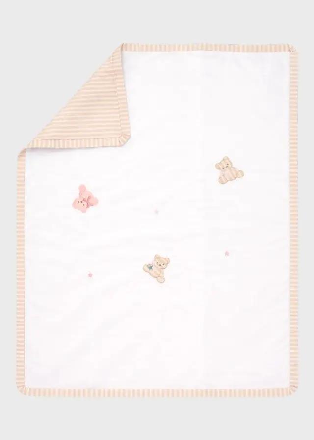 Coperta Neonata Bianco EP6881F by MARLU'
