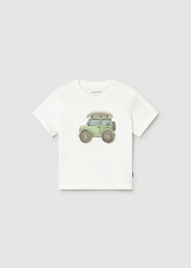 T-shirt Bimbo Bianco 1011/87 by MAYORAL
