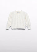 Maglia Bimba Bianco 5801/53 by ABEL & LULA