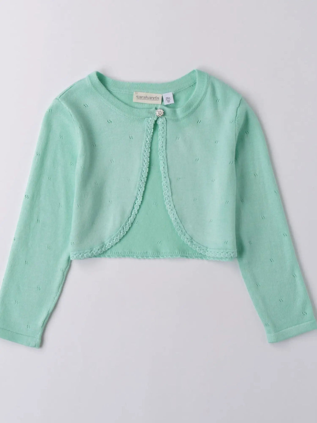 Giacca Bimba Verde 0B333/4634 by SARABANDA