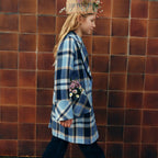 Cappotto Bimba Cielo 5845/4 by ABEL & LULA