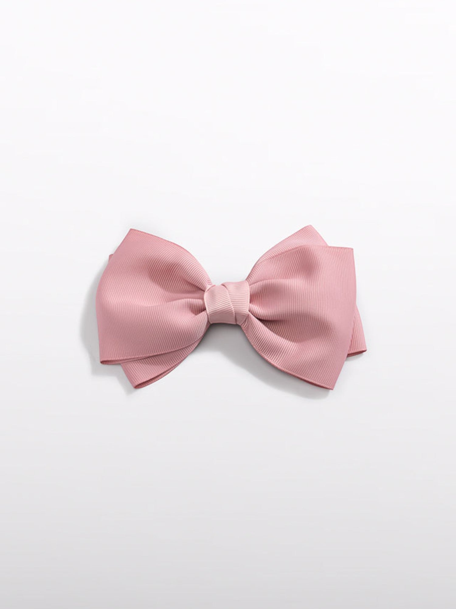 Fermaglio fiocco doppio  ROSA 5440 /69 -  NANU' BABY