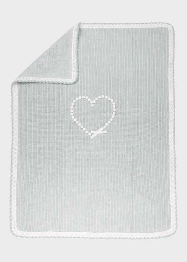 Coperta Neonata Verde EK2480/V by MARLU'