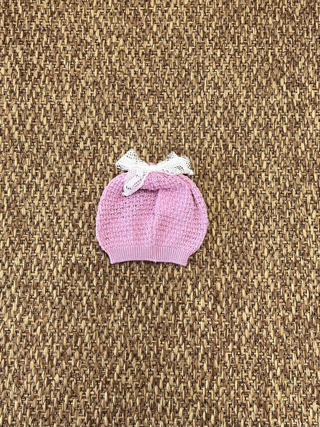Cuffia Neonata CICLAMINO EL4371 -  NANU' BABY