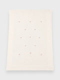 Coperta Neonata Bianco FIORI DI LOTO 104/3031 by BABY LORD