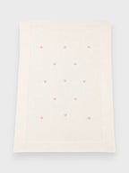 Coperta Neonata Bianco FIORI DI LOTO 104/3031 by BABY LORD