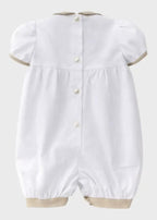 Tutina Neonata Bianco MORGANA/TU by PICCOLA GIUGGIOLA