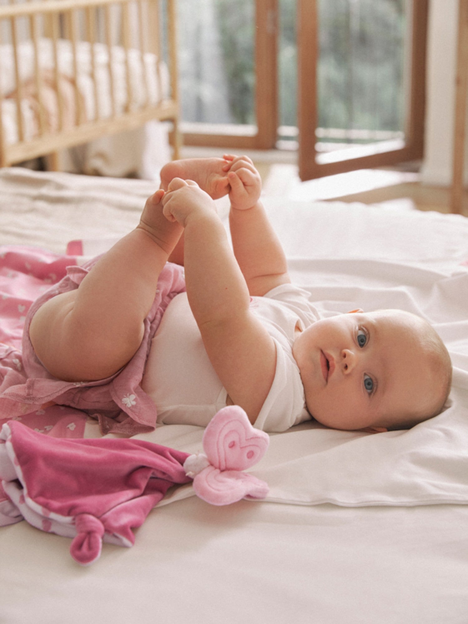 Completo gonna Bimba ROSA 1853 /R -  NANU' BABY