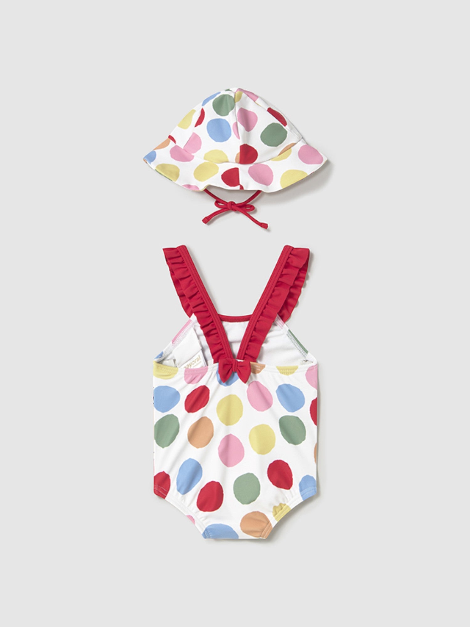 Costume e cappello Bimba ROSSO 1764 /RS -  NANU' BABY