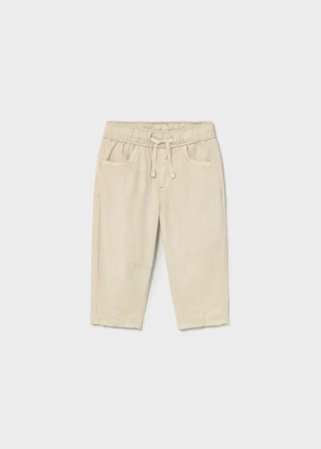 Pantaloni Bimbo Bianco 1519/11 by MAYORAL