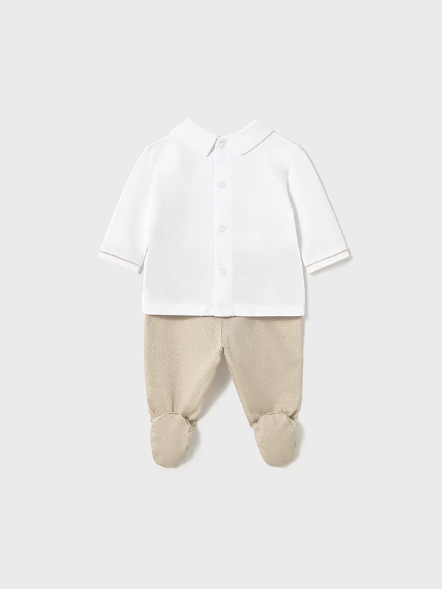 Completo ghettina Neonato BEIGE 1558 /BE -  NANU' BABY