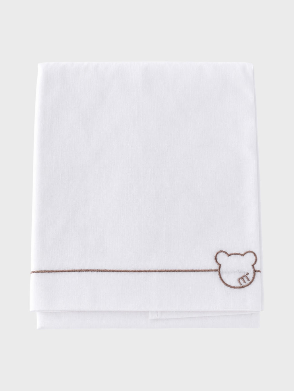 White Baby Girl Crib Sheet IG54LE