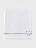 White Baby Girl Crib Sheet IG54LE