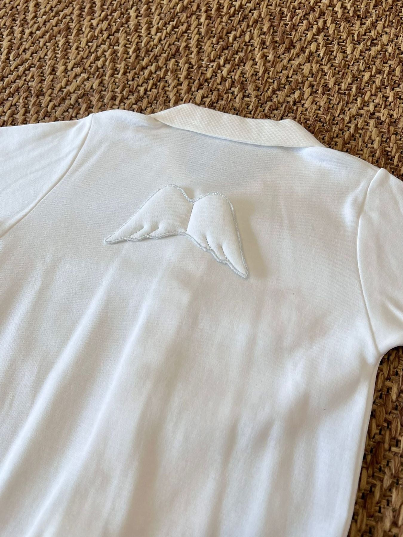 Tutina Angel Neonato Bianco ANGEL BGM53AC -  NANU' BABY